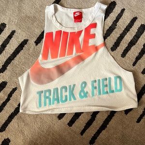 Nike mesh crop